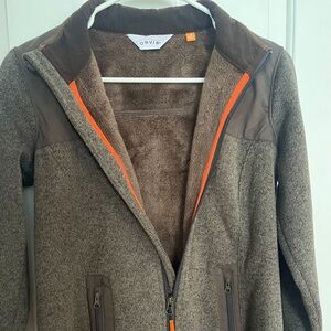 Orvis Outdoor Fleece Knit Jacket, Size XS